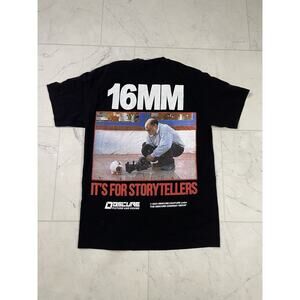 Obscure Couture 16MM Story Teller Black T Shirt SIze Small